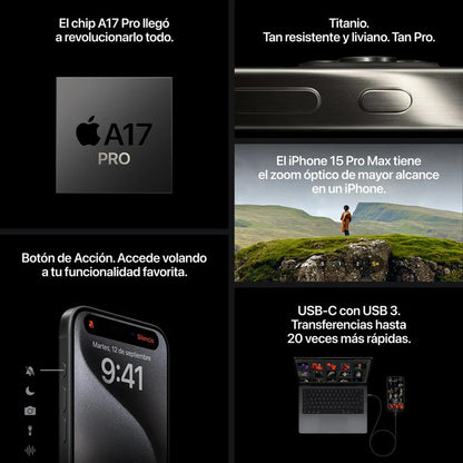 IPhone 15 Pro Max Exhibición